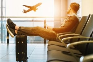 International wire transfers involve many middlemen, similar to airport layovers.