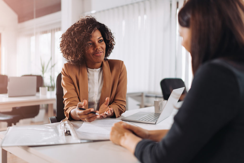 business woman trying to send wire transfer on weekend