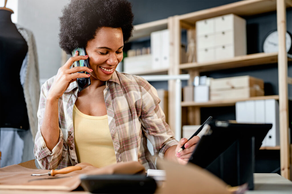 woman learning about accounts payable and accounts receivable