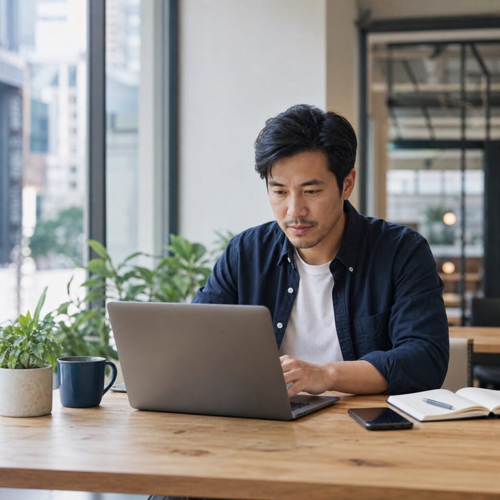 International business owner researching a U.S. business bank account